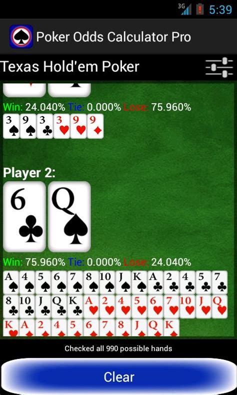 automatic poker odds calculator|Poker Calculator – Texas Holdem Poker Odds Calculator.